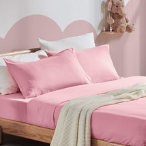 SLEEP ZONE Super Soft Kids Twin Bed Sheets Set 3-Piece - Wrinkle &amp; Fade Resistan - £35.16 GBP