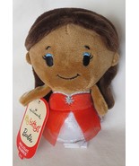 Hallmark Itty Bittys Dark Skinned Holiday Barbie Plush - $7.95