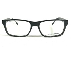 Lucky Brand D401 BLACK Brille Rahmen Quadratisch Voll Felge 55-17-140 - £44.03 GBP