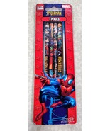Marvel Spider Man #2 Real Wood Pencils 4pack New FAB Starppoint 2005 - $12.99