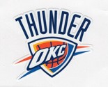 Oklahoma City Thunder OKC decal window helmet laptop up to 14&quot; Free Trac... - $2.99+