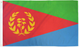 ritrea 3x5ft Flag of Eritrea Eritrean Flag 3x5 House Flag 100D BANNER - £13.33 GBP