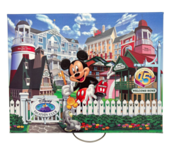 Disney Resorts Mickey Art Print Vacation Club 15th Anniversary Painting 11&quot;x14&quot; - £14.95 GBP
