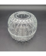 Vintage Homco Clear Glass Globe Fairy Lamp Light Candle Holder EUC 5.5 READ - $19.79