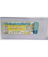 U2 BONO EDGE  - VINTAGE 2001 UNUSED WHOLE FULL CONCERT TICKET - $279.60 MXN