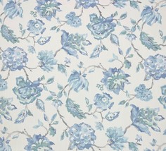 Kravet Etheria Delphinium Blue Aqua Floral Vine Multiuse Fabric By The Yard 54&quot;W - £23.97 GBP