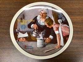 Bradford Exchange Collectors Plate 1982 The Cooking Lesson Bradex 84-R70... - $10.10