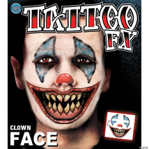 Clown face tattoo - $455.51 MXN