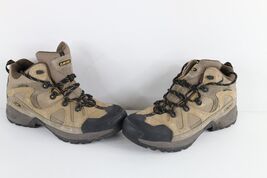 Vintage Hitec Mens 10.5 Distressed Waterproof Ankle Hiking Boots Shoes B... - $64.30