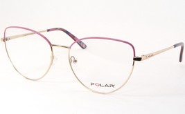 Polar Brille GLAM 875 22 Rose-Rosa/Gold Einzigartig Selten 57-17-140 Italien - £76.16 GBP