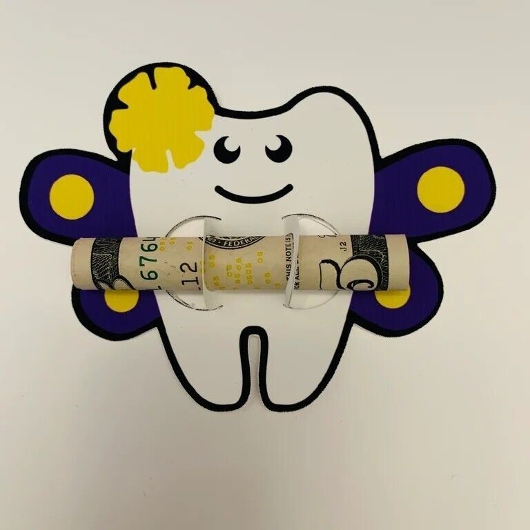 Tooth Fairy Money Card Holder- Free US Shipping