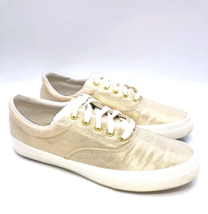 Keds Anchor Casual Sneakers- Natural Gold, US 8.5M / EUR 39.5 - $15.39