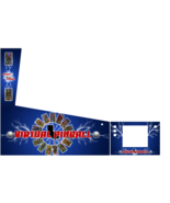 virtual pinball art Decal Pinball Cabinet Graphic, pin vinyl random game... - €72,75 EUR+