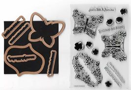 Butterfly Die &amp; Stamp Set - $5.00