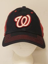 Washington Nationals MLB &#39;47 Taylor Closer 2-Tone Cap Hat Mesh Men&#39;s Sz L-XL - £17.54 GBP