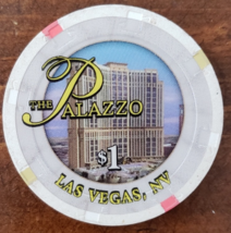 The Palazzo Las Vegas, Nevada $1 Collectible Casino Chip - £4.67 GBP
