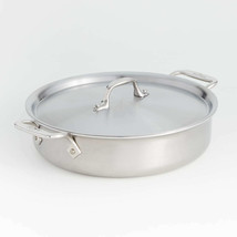 All-Clad ® d3 Curated 4-Quart Sauteuse Pan with Lid - £112.37 GBP