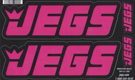12 PINK JEGS HIGH PERFORMANCE PARTS DRAG RACING STICKERS - HOT ROD DECALS - £7.84 GBP