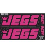 12 PINK JEGS HIGH PERFORMANCE PARTS DRAG RACING STICKERS - HOT ROD DECALS - £7.81 GBP