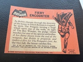 Batman Robin Joker Card 1966 Periodical Topps DC Comics TCG #19 Penguin ... - £18.89 GBP