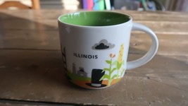 Starbucks Illinois USA &#39;You are Here&#39; Collector Series Coffee Mug 14oz - £18.75 GBP