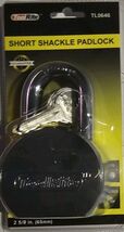 ToolRite TL0646,  2-5/8" SHORT SHACKLE STEEL LOCK - $15.43