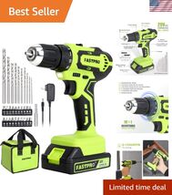 Professional Grade 20V Drill Driver Set with Tool Bag &amp; Complete Bit Col... - $120.66