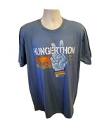 2013 John Lennon Hungerthon Imagine Theres No Hunger Adult Blue XL TShirt - €16,92 EUR