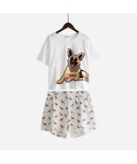 Women Cute Pajama Sets German Shepherd Dog Print 2 Pieces Set - €19,56 EUR+