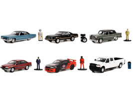 &quot;The Hobby Shop&quot; Set of 6 pieces Series 13 1/64 Diecast Model Cars by Gr... - $62.98