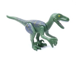 Playmobil Dinosaur 5&quot; Green Velociraptor Raptor Figure - $9.41