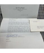 Vintage Letter Tyler County Hospital 1968 Walter J Stephenson - €8,42 EUR