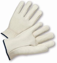 1 Pair, Medium, West Chester Natural Cowhide Unlined Drivers Gloves - £5.38 GBP