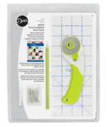 NIP Dritz Quilt Kit  - Rotary Cutter-Ruler-Pencil-Pins-Hand Needles-Book - $32.50 CAD