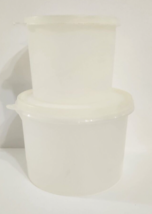 Vintage Tupperware Container 263-23 238-31 215-56 Millionaire Line #250 Set of 2 - $17.75