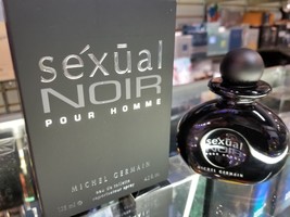 Sexual NOIR Homme Michel Germain EDT Eau de Toilette 4.2 oz 125 ml Spray Men NEW - $87.99