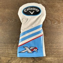 CALLAWAY XR DRIVER GOLF CLUB HEADCOVER - Blue White Cover - $12.08