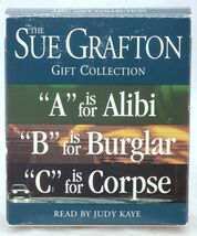 A is for Alibi B is for Burglar C is for Corpse Sue Grafton Audiobook Co... - $12.74