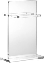 Lucite Towel Stand, S-Style Hand Towel Holder Stand, Modern Sleek Vanity... - £38.80 GBP