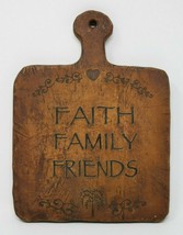 Faith Family Friends Home Decor Sign Decoration Tabletop Plaque - £15.55 GBP