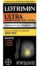 Lotrimin Ultra Antifungal Jock Itch Cream Butenafine Treatment 0.42oz-NEW - £11.01 GBP