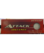 Dunlop Attack Distance Golf Balls 3 Balls - £11.54 GBP