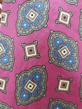 Andhurst Brand ~ 100% Silk ~ Hand Sewn ~ 58&quot; Long ~ Multicolored Necktie  - $20.00