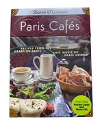 PARIS CAFES: RECIPES FROM THE HEART OF PARIS With MUSIC CD ~ Sharon O&#39;Co... - £19.71 GBP