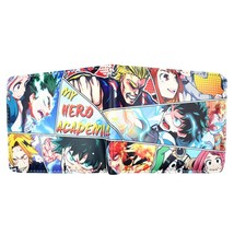 New Arrival My Hero Academia Wallet With Coin Pocket Card Holder Bi-Fold Purse f - £10.76 GBP