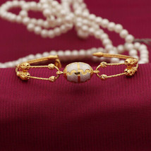 22k Seal Gold Adjustable Trending Kada Bangles Wife Gift Classic Jewelry - £1,213.94 GBP