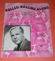 Bobby Byrne Rolleo Rolling Along Sheet Music Vintage 1942 - $19.99