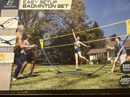 EastPoint Sports Easy Setup Regulation Size Outdoor Badminton Set Yard G... - £31.96 GBP