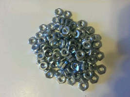 Hex Nuts, Machine Screws, Zinc Plated, 12-24 threads, New, qty 500 pcs bulk lot  - $27.00