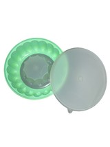 Vintage Tupperware 1201-3 Jello Gelatin Mold 3 Piece Sea Green - $368.21 MXN